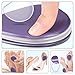 FOMIYES Women's Shoe Inserts 4 Pack of Gel Insoles High Heel Forefoot Pads Soft Toe Protectors Foot Relief