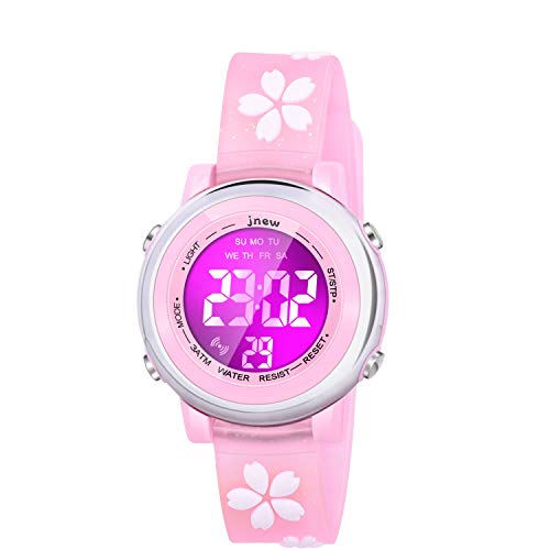Girls Watches Age 3-10 with Waterproof Alarm - Best Gifts for Girls