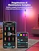 Lepro O1 AI Lampada da Terra,Piantana Moderna per Soggiorno,Musica Sincronizzazione per Festa,Gaming,TV,Compatibile Alexa/Google Home,Assistente di Progettazione Illuminotecnica AI,RGBIC,1800 Lumen #3