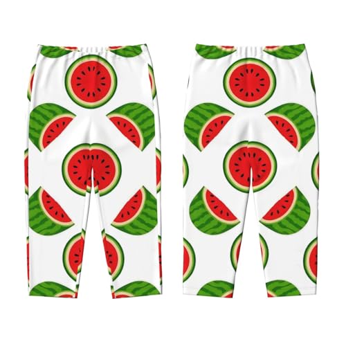 Pajama Pants Pajama Bottoms with Elastic Waistband Sleepwear Lounge Pants, Fruit Watermelon3