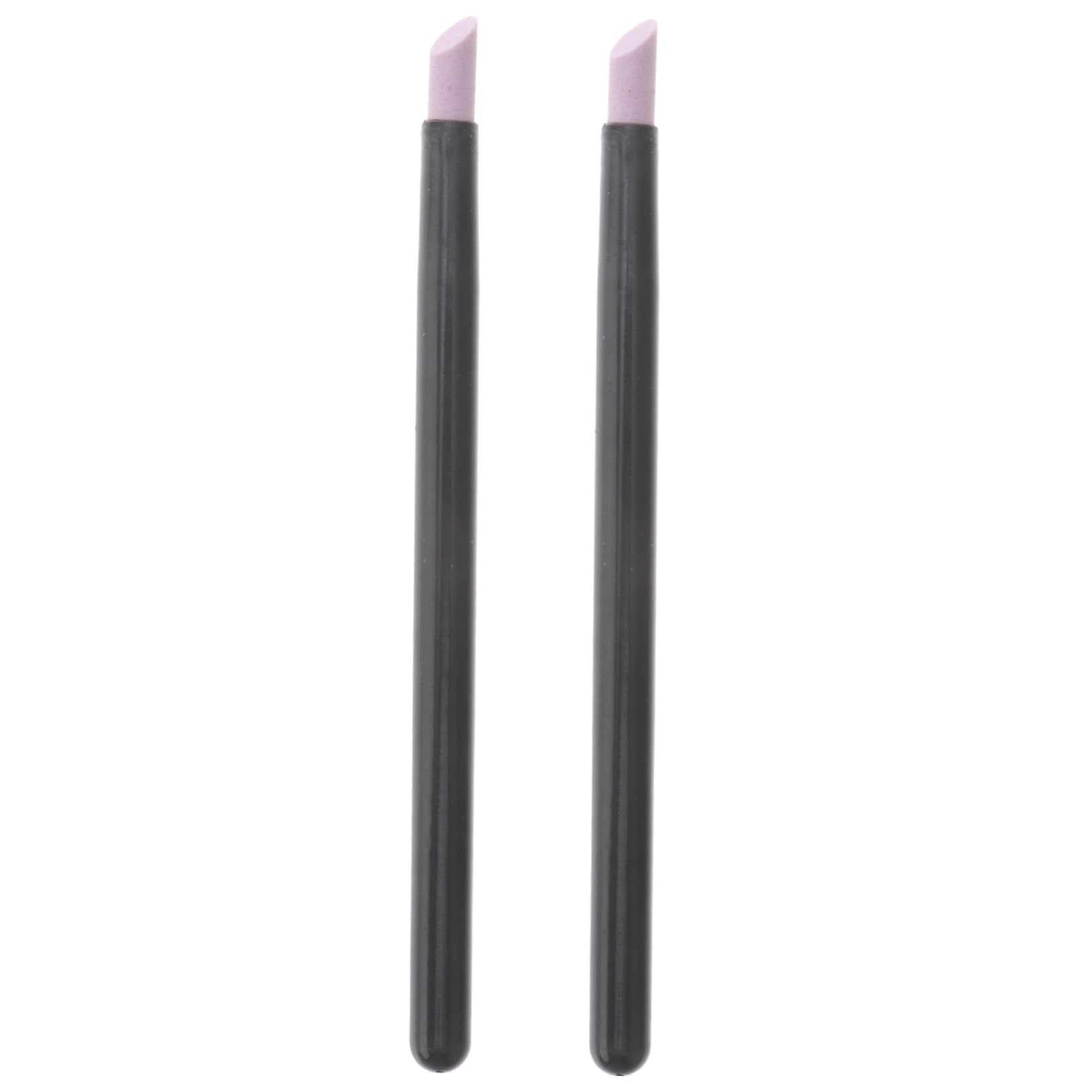 Garneck Professional Nail Care Kit: 2pcs Cuticle Pusher and Nail Polish Rod for Dead Skin Removal