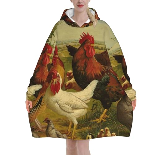 Couverture à capuche adulte flanelle douce sweat géant pour femme