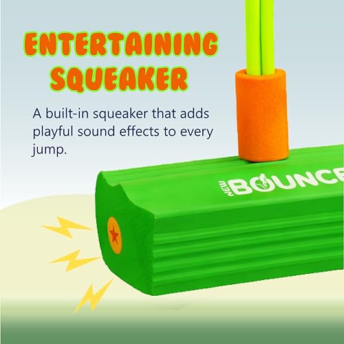 Image of New Bounce Pogo Stick for Toddlers, Foam Jumper, Ages 3+ | Foam Jumper, Age 3,4,5,6,7,8, Outdoor Jumping Toys, Birthday Gift for Toddler Girls and Boys