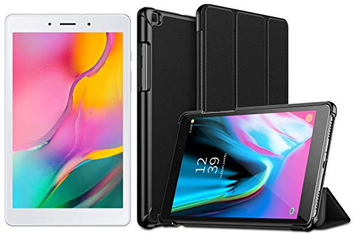 Image of Samsung Galaxy Tab A 8.0 (Silver, 2GB RAM, 32GB Storage) WiFi + 4G + Cover