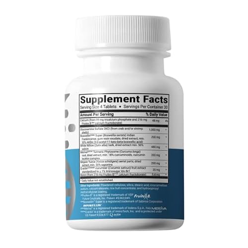 Advanced Bionutritionals Advanced Joint Support Supplement, Relieve Joint Discomfort, Calcium, Glucosamine, 5-Loxin, Manufactured In The Usa, 30 Tablets #TOP6