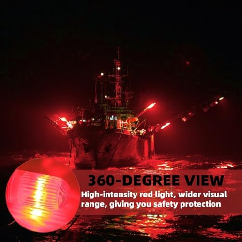Caikieme 3 PCS Boat Flares, 2026 New Boat Flares Coast Guard Approved Marine, Waterproof Emergency Signals, Boating Safety Kit for Boating, Fishing Nets, Life Rafts & Buoys(Red)
