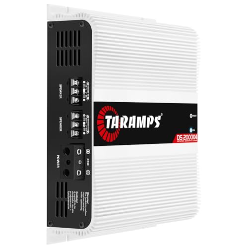 Módulo Taramps DS 2000x4 2 ohms 2000 W RMS 4 Canais Amplificador Som Automotivo