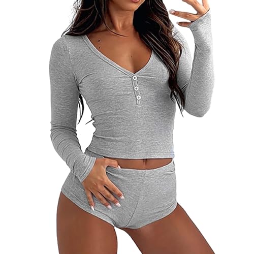 Pijama corto para mujer, raso de dos piezas, conjuntos de pjs, verano, lencería para dormir, básicos, para mujer, suave, conjuntos de pajamas de manga corta, pijascorta, ropa de dormir azul, conjunto Pijama corto para mujer, raso de dos piezas, conjuntos de pjs, verano, lencería para dormir, básicos, para mujer, suave, conjuntos de pajamas de manga corta, pijascorta, ropa de dormir azul, conjunto