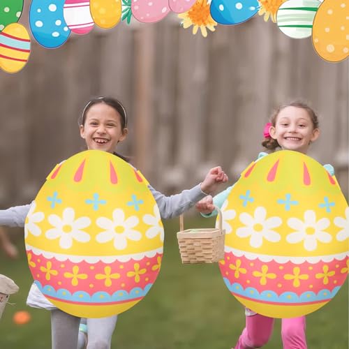 Disfraz de Huevo de Pascua Colorido Unisex miniatura 6