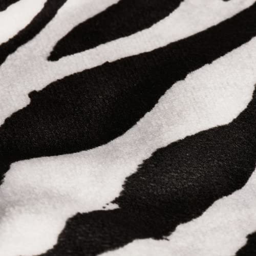 Merrylife 4-Pack 18X18 Inches Soft Cushion Pillow Cover Pillowcase Velvet Zebra Print Decorative Square Throw Pillow Covers Set For Couch Sofa Patio Chair Bedroom Home Car Decor-Zebra thumb #7