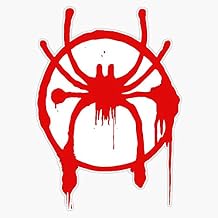 Magnet Miles Morales Spider-Verse Magnetic Reusable Vinyl Sticker 5"