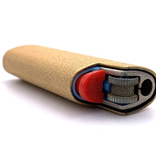 Lucklybestseller Metal Lighter Case Cover Holder Pouches For Bic Mini Size Lighter Type J5 (Multi Color 6Pcs) #TOP6