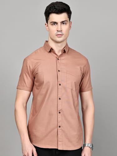 Image of Majestic Man Men's Cotton Slim Fit Shirt