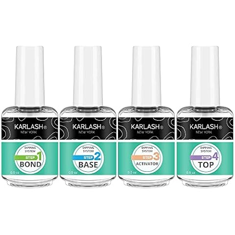 Karlash Gel Base DIP Powder System (Set of 4 0.5oz) Cover
