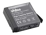 videocamara accion evorok touch de la marca vhbw vhbw Li-Ion batería 910mAh (3.8V) para cámara de vídeo videocámara SJCam SJ6 Legend