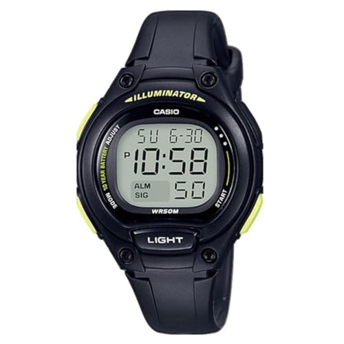 Casio Reloj Digital para Mujer de Cuarzo con Correa en Plástico LW 203 1BVEF