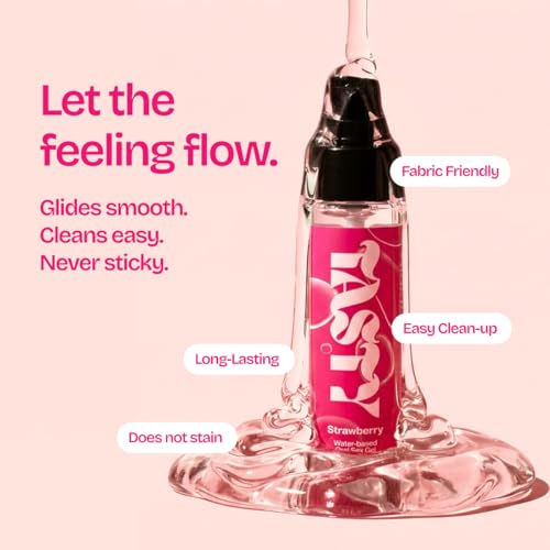 Image of IntiMD Tasty Strawberry Water Based Flavored Edible Oral Gel, 2 Ounce, for Men, Women and Couples