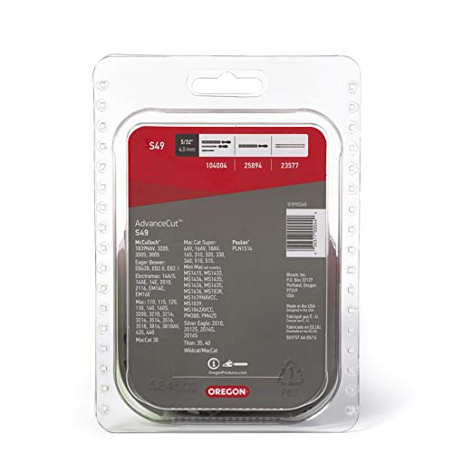 Oregon Advance Cut 14 in. 49 links Chainsaw Chain