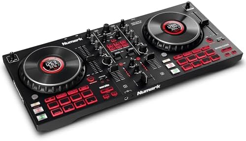 Numark Mixtrack Platinum FX - DJ Controller Pult mit 4-Deck 