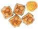 Mughe Gourmet Assorted Baklava Pastry Gift Elegant Tin Box - 500g 1.1lb 32 pcs - Turkish Pistachio, Almond, Walnut, Cashew, Hazelnut Bite Size Gifts Baklawa Sweet - Perfect for Birthday, Fathers Day