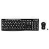 Logitech MK270 Wireless Keyboard and Mouse Combo for Windows, 2.4 GHz, 8 Multimedia Keys, PC, Laptop, Wireless Keyboard Compact Mouse Combo – Black