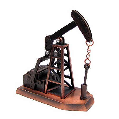 Treasure Gurus 1:48 O Gauge Scale Replica Oilfield Oil Pump Jack Rig Die Cast Pencil Sharpener