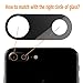 Johncase New OEM Rear Back Camera Glass Lens Cover w/Adhesive Glue Replacement Part Compatible for iPhone 7 Plus/iPhone 8 Plus (All Carriers)