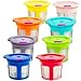 Youngever 8 Reusable K Cup 2.0 Solo Filter Pod Coffee Stainless Mesh, 8 Rainbow Color