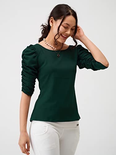 Image of AASK Casual Solid Women Top