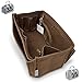 AlgorithmBags Purse Organizer Insert | designed for Louis Vuitton LV Speedy 30 35 40 25 | Luxury Liner Shaper Divider (35, Brown)