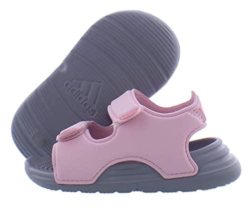 adidas Swim Sandal Baby Girls Shoes Size 4, Color: Pink