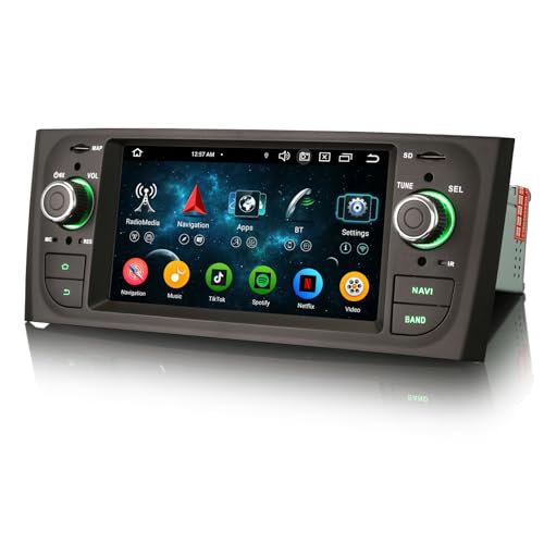 【GPS Navigatore & WiFi/4G】Questa autoradio ha già installato un software di navigazione offline, è possibile utilizzare anche altre app di navigazione online dopo la connessione alla rete. WiFi dual-band integrato per Internet, per una navigazione più fluida e veloce; modulo 4G integrato per Internet, incluso il cavo di connessione allo slot della scheda SIM 4G, è sufficiente inserire una scheda Micro SIM per accedere alla rete.