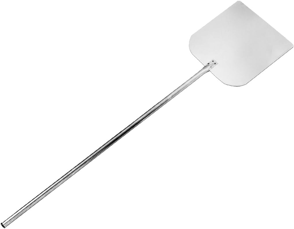 Louis Tellier Stainless Steel Pizza Peel with Handle 30 x 30 cm