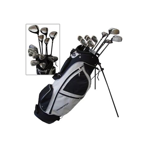 Prosimmon ICON TOUR Men's Tall +1" Hybrid Club Set & Stand Bag Cover