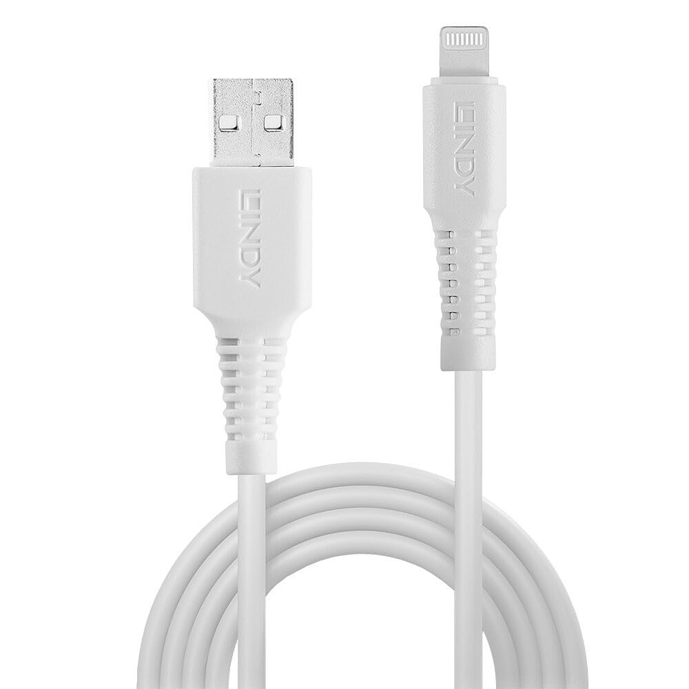 LINDY 31326 1 m USB to Lightning Cable - White