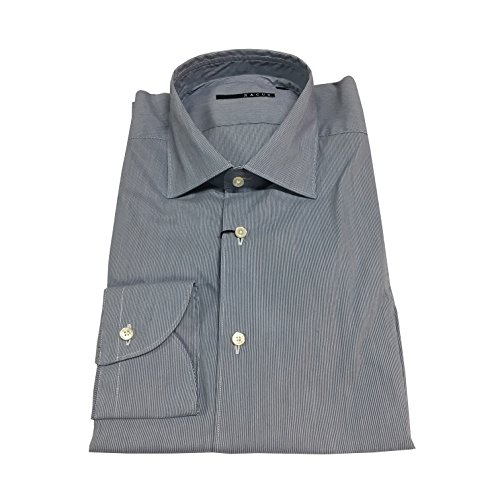 Xacus Camicia Uomo millerighe Blu/Bianco 71%