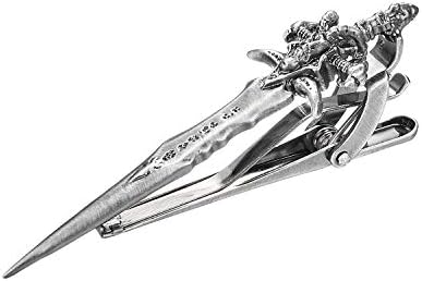 Yoursfs Creative Men Tie Clip Funny Tie Pin Silver Sword Unique Present Brand Brand Tie Adult