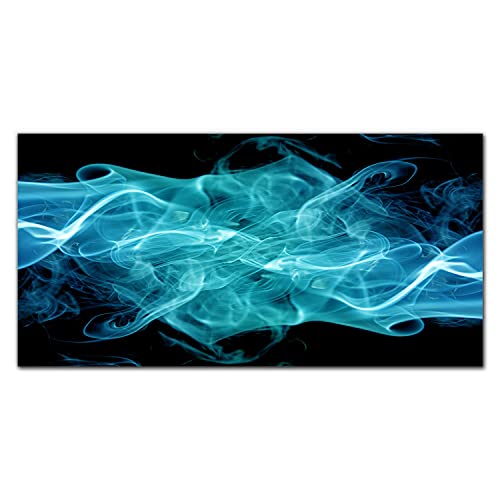 Impression sur verre acrylique effet fumée pour sublimer le design du salon