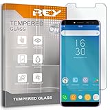 REY 2X Protector Pantalla para OUKITEL C8, Cristal Vidrio Templado Premium REY 2X Protector Pantalla para OUKITEL C8, Cristal Vidrio Templado Premium