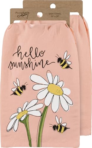 Primitives-by-Kathy-Hello-Sunshine-Kitchen-Towel Primitives by Kathy Hello Sunshine Kitchen Towel