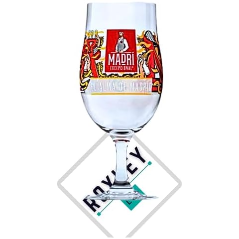 Madri Nucleated Lager Beer Glass 20oz Cover