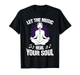 Lustiges Yoga T-Shirt Yogi Musik Yoga Outfit