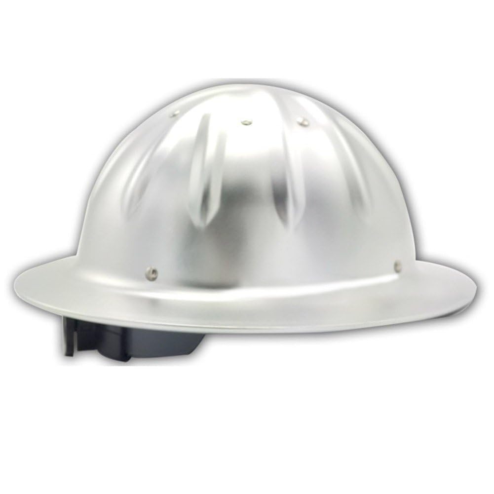 Twardy kapelusz kask roboczy ze stopu aluminium o wysokiej wytrzymałości kask budowlany trwała ochrona kask ochronny dla pracownika