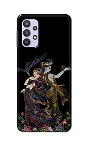 Image of Lord Radha and Krishna Hard Back Case Cover for Samsung Galaxy M32 5G / A32 5G Back Cover -(J5) VNS2223