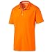 PUMA Golf Men's Cresting ESS Pounce Polo, Vibrant Orange, Large