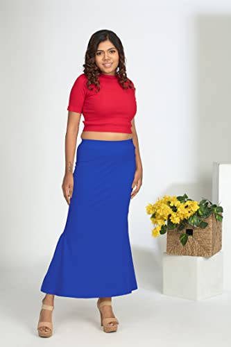 Image of Premium Cotton Saree Shapewear for Women Cotton Fishcut Saree Shapewear, Petticoat, Skirt for Women, Shapers for Womens Sarees