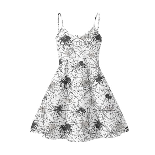 Image of Coloranimal Women's Summer Sleeveless Casual Swing Dresses with Loose Fit Beach Sundress