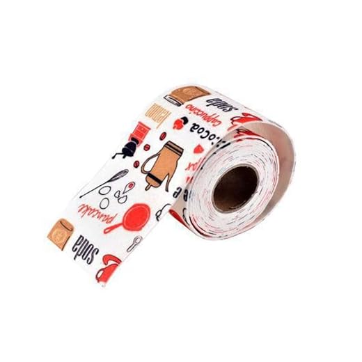 1 Roll Absorbent Sticker for Kitchen Window Water-Absorbing Window Sill Anti-Frost Dew Sink Absorbent Sticker (red)