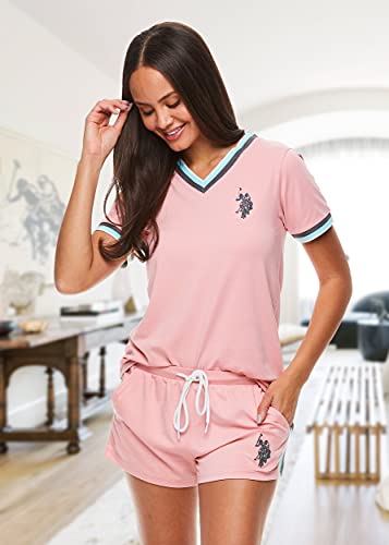 Image of U.S. POLO ASSN. Cotton Pajamas for Women Set