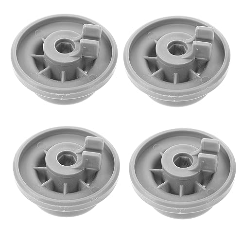 GRIRIW 4Piezas Repuesto Para Cesta Inferior De Lavavajillas Compatible Lavavajillas Fáciles De Instalar